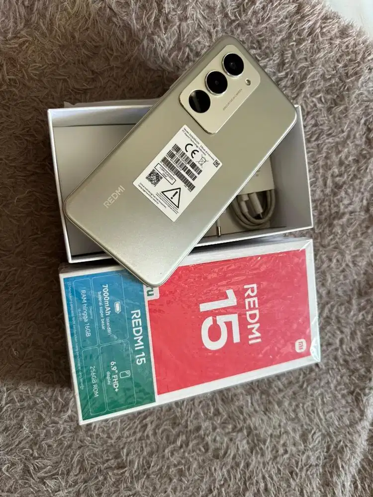 Redmi 15 Ram 8/256GB pemakain singkat