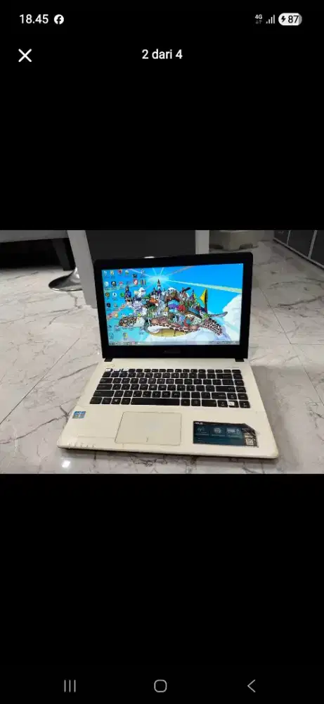 Dijual laptop asus x450ca