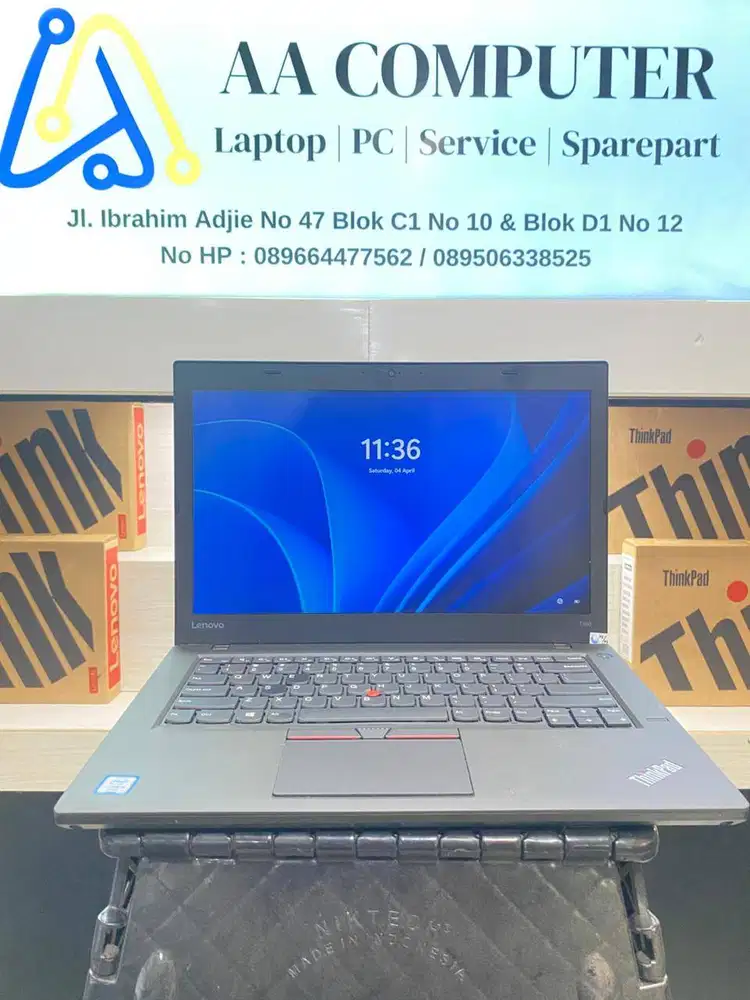 LAPTOP LENOVO THINKPAD T460 | I5 GEN 6 | RAM 8GB | SSD 256GB