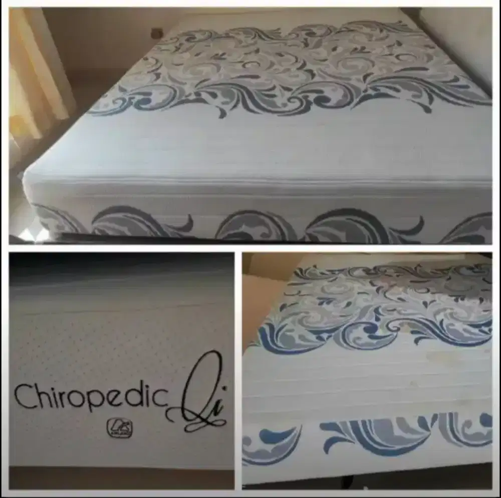 Jual murah kasur airland chiropedic Qi 160x200+ 1 set divan,3,6jt nego