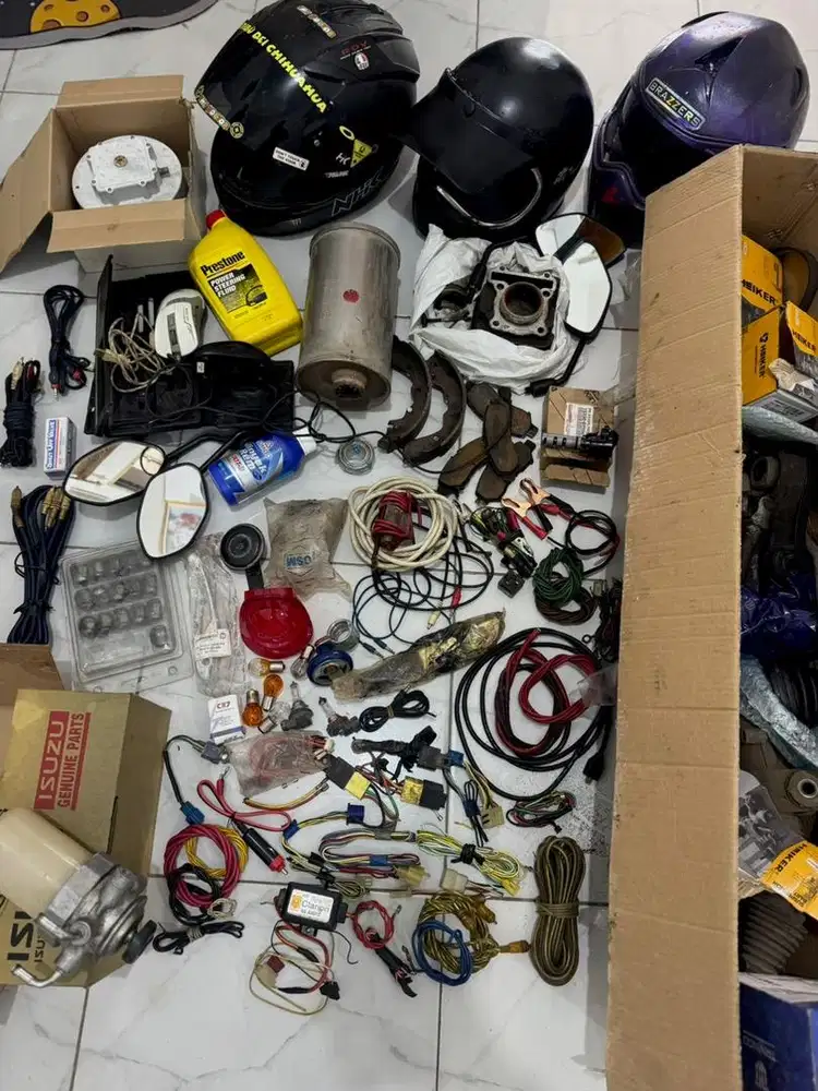 Borongan alat alat mobil motor