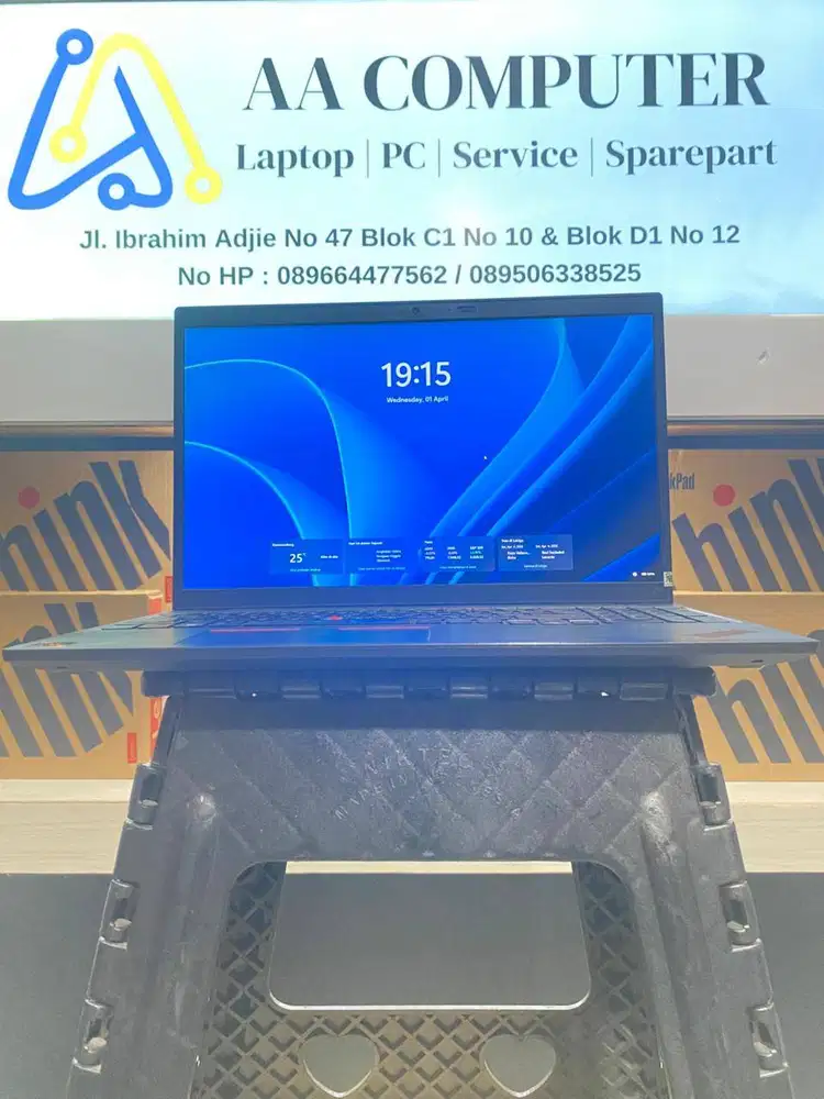 LAPTOP LENOVO THINKPAD L15 | RYZEN 5 PRO | RAM 16GB | SSD 256GB