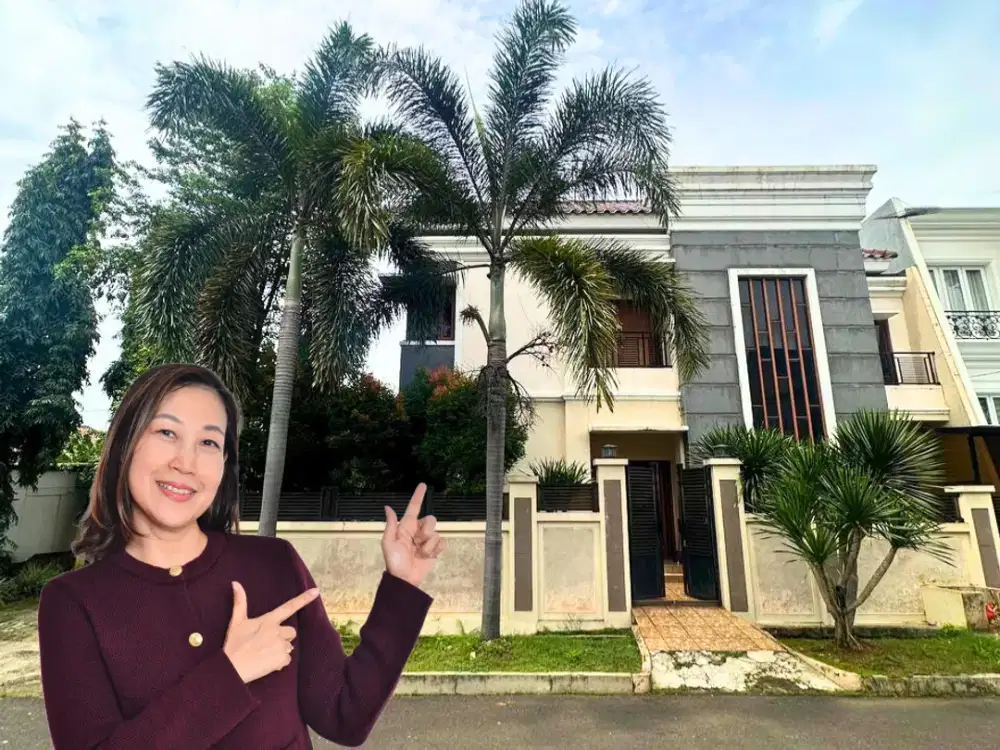 Rumah Modern Komplek Billymoon Pondok Kelapa Posisi Hoek Jakarta Timur