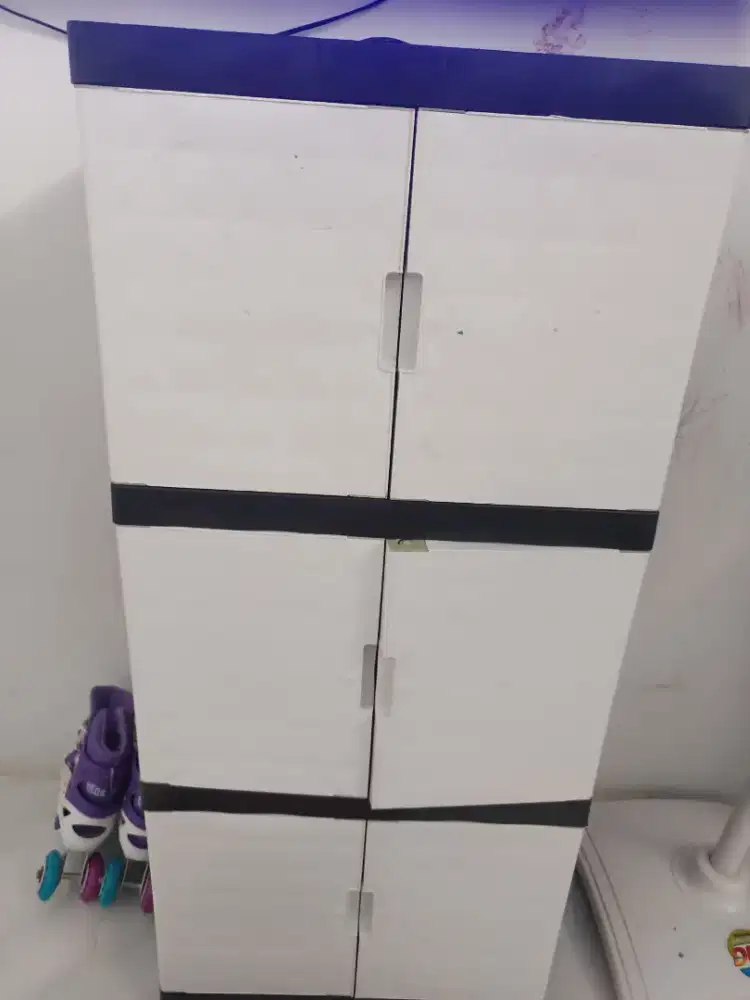 Lemari plastik 3tingkat