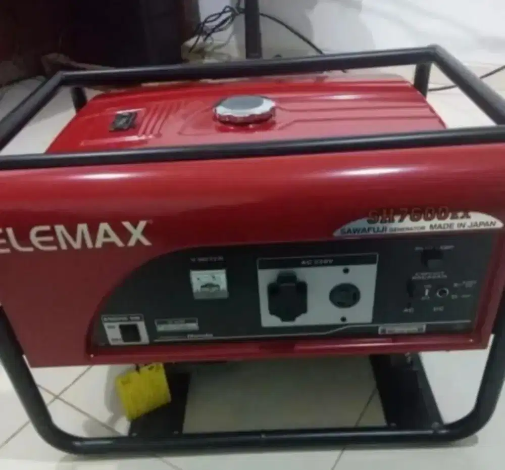 Genset bensin Sh 7600ex Honda Elemax Ori Jepang