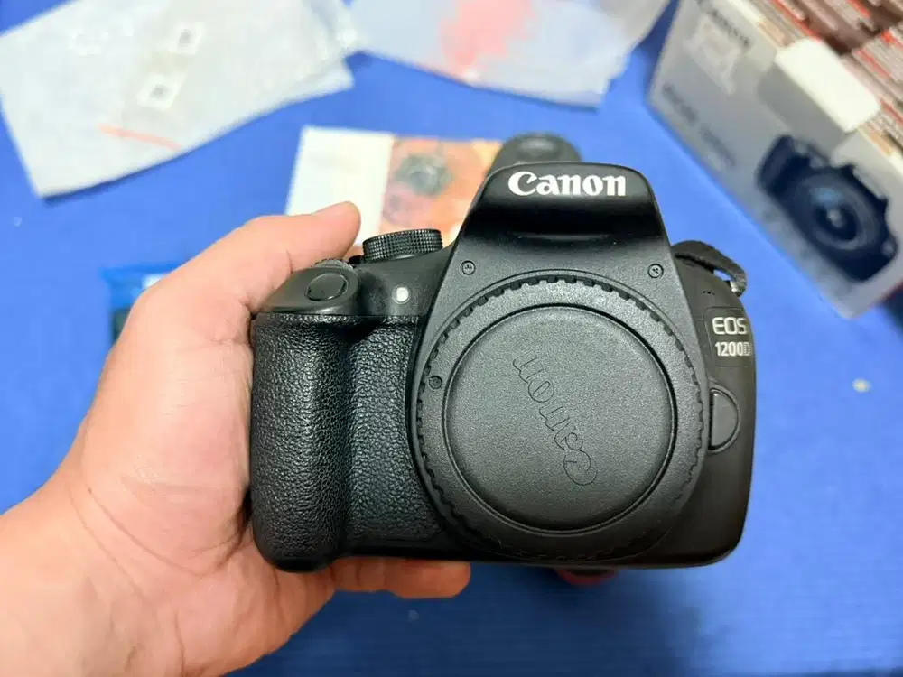 Kamera dslr Canon 1200d like new