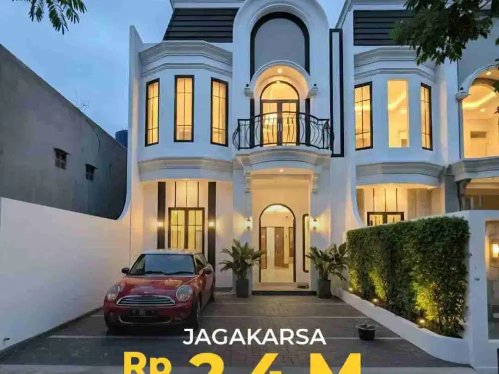 FOR SALE ] BRAND NEW RUMAH CLASSIC MODERN 2 LANTAI JAGAKARSA KOTA - JAKARTA SELATAN