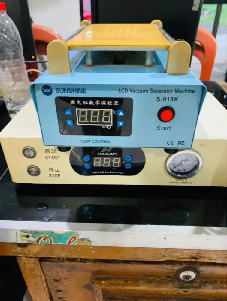 Mesin separator & 
Mesin buble lcd