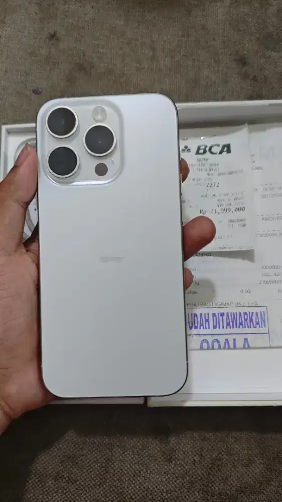 Jual Iphone 15 Pro 256GB Ex Ibox