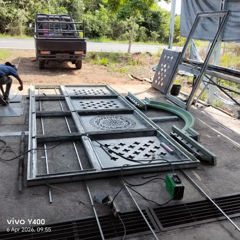 bengkel las: menerima pesanan pagar kanopi tralis jendela