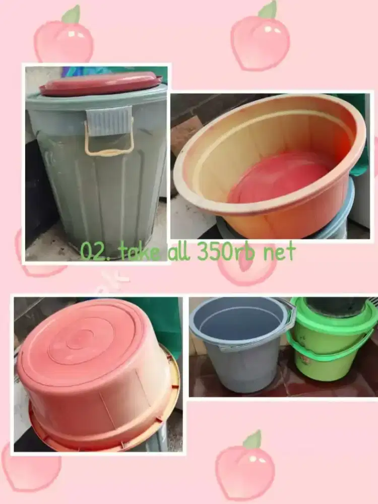 Ember besar dan ember kecil