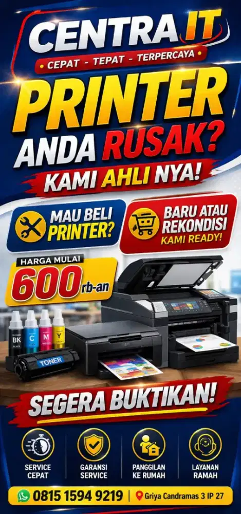 Service dan Maintenance Printer
