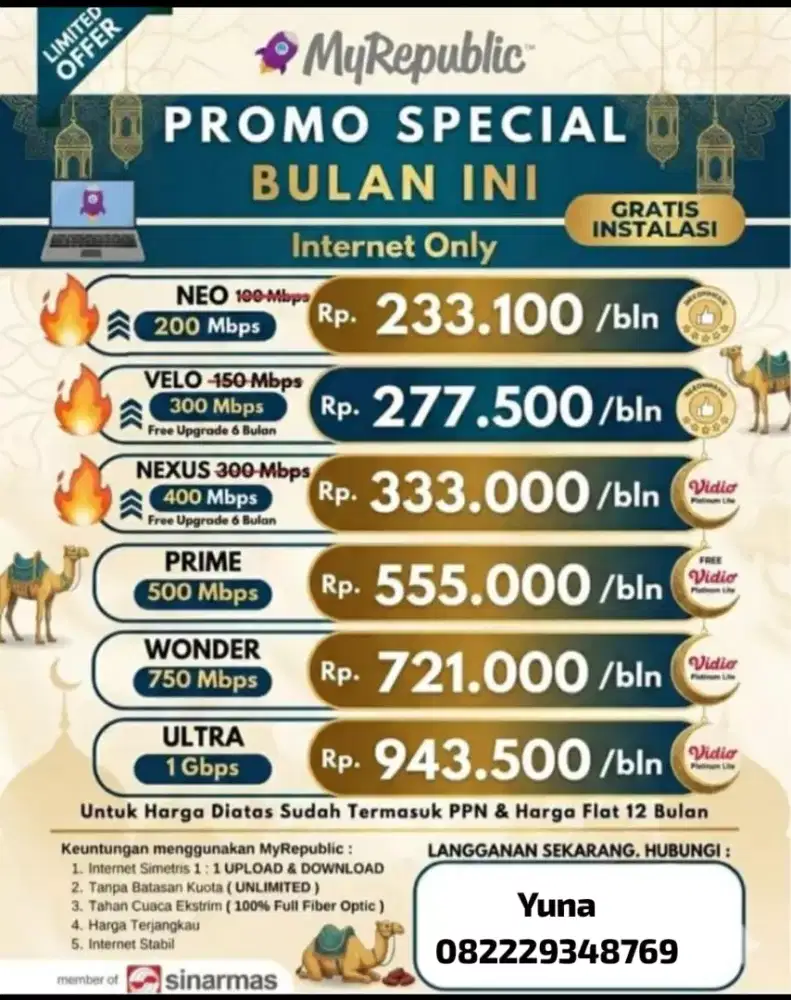 Internet myrepublik  JATIM