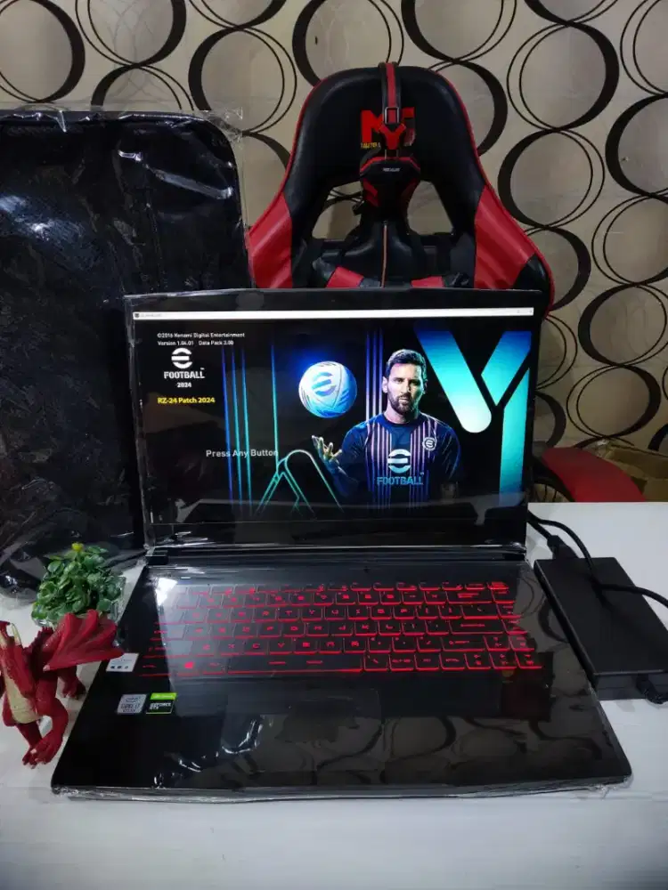 MSI GF63 GEN 10 SSD 512GB Siap Gaming