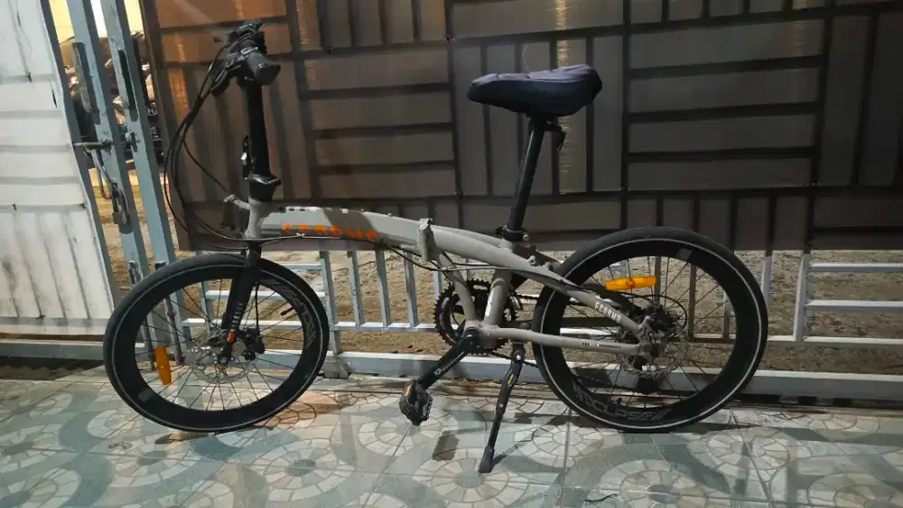 Sepeda Lipat Merk Element Ecosmo 22 inch