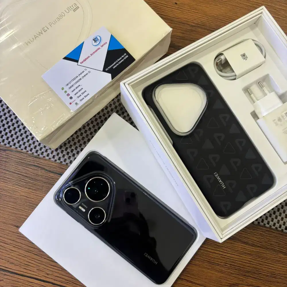 Huawei pura 80 ultra 16/512gb black like new jual cepet aja !!
