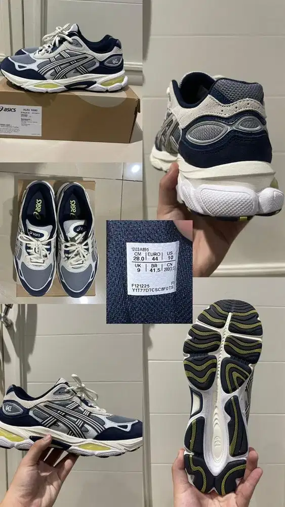 Preloved Sneakers Asics NYC 2.0 - Salah Size