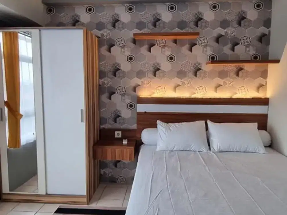 Dijual atau Disewakan Metropolis Apartment Tower A lt.6 Studio Fully Furnished dekat UBAYA Tenggilis