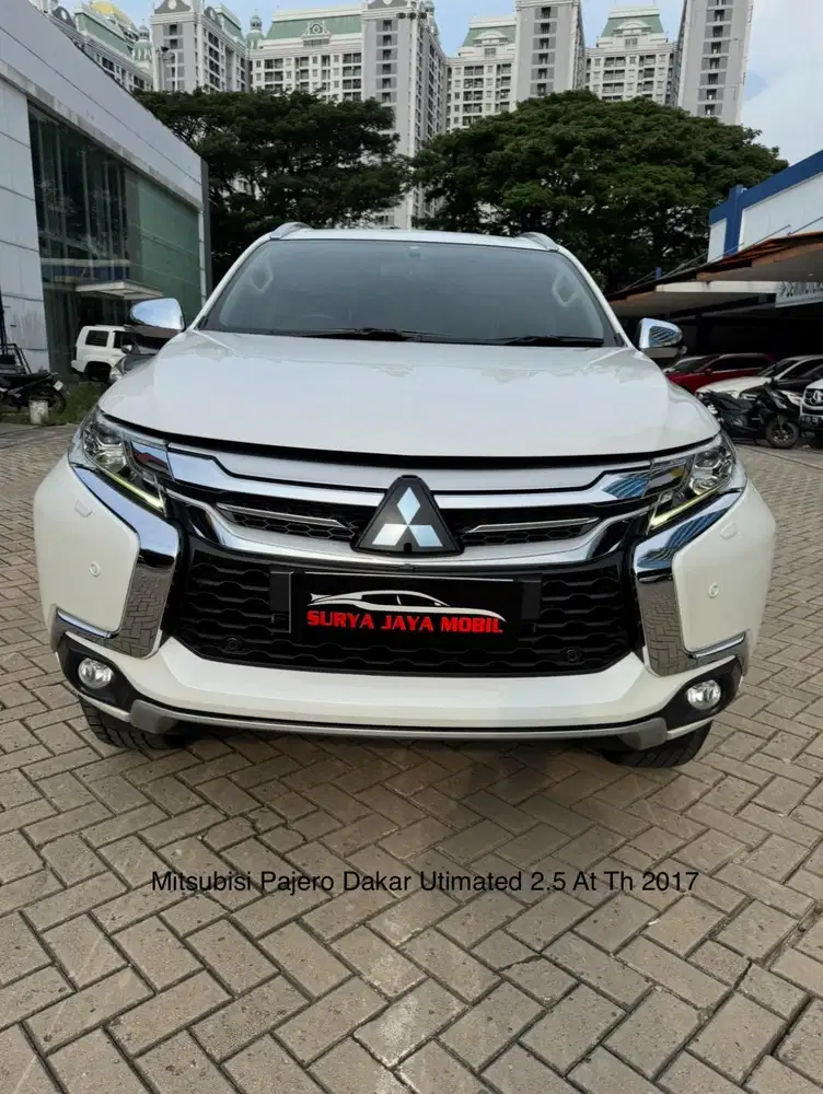 Mitsubishi Pajero Dakar Utimated 2.5 At Th 2017 putih met