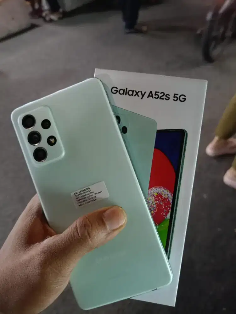Samsung A52s 5G 8/256 fullset bisa TT