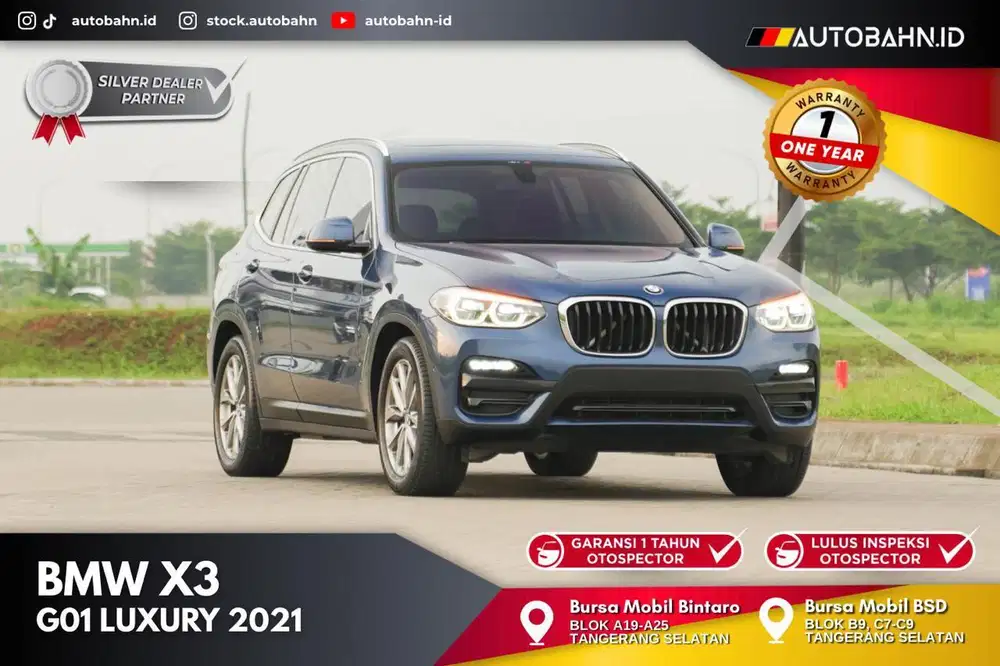 (DP 45jt) BMW X3 sDrive20i Luxury G01 Panoramic 2021
