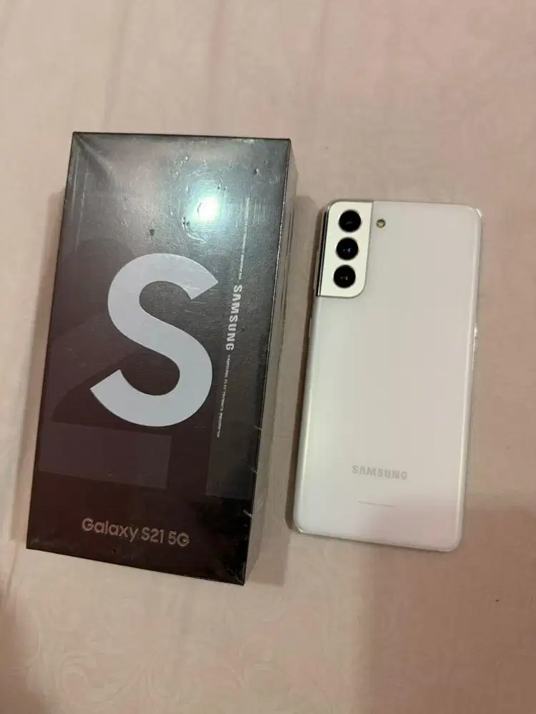 Dijual samsung s21 5g phantom white