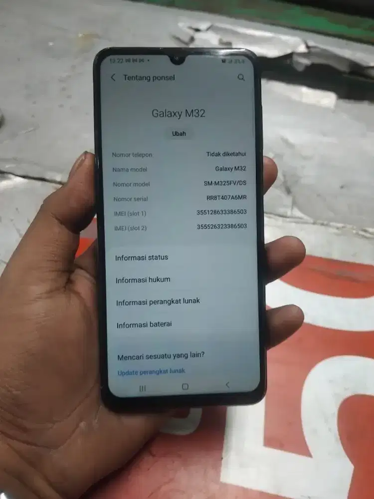 Samsung M32 Ram 6/128