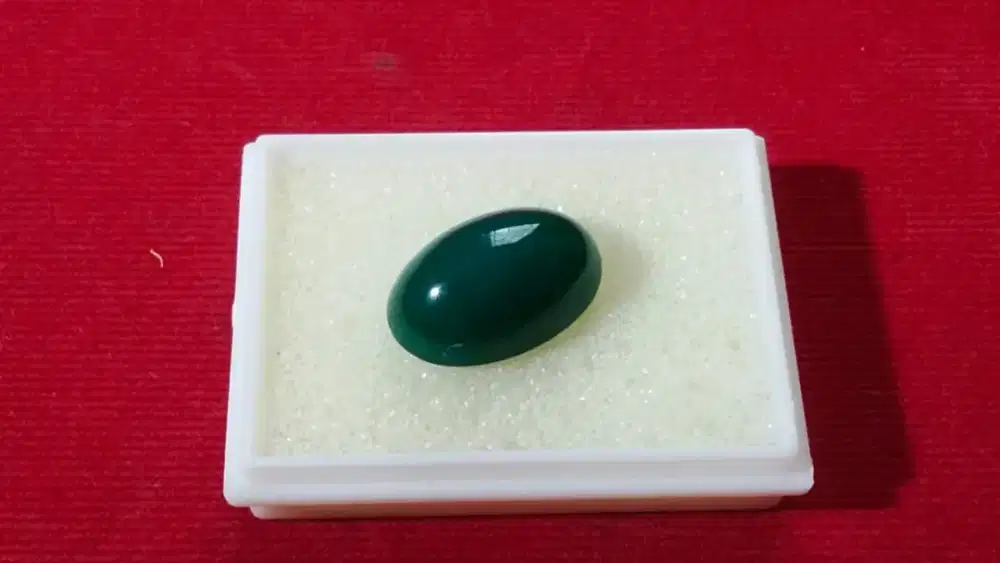 Natural Chrysocolla Chalcedony Bacan bersertifiikat