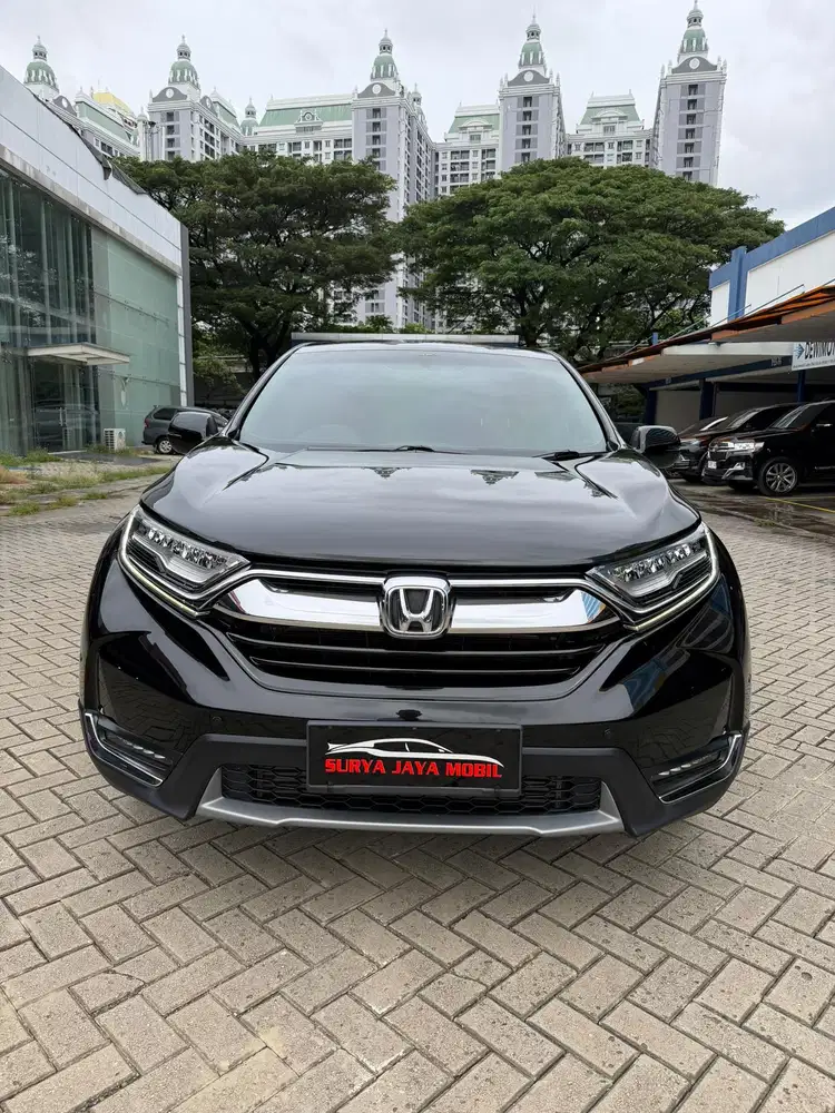 HONDA CR-V TURBO PRESTIGE low km 34rb asli Th 2017 Hitam