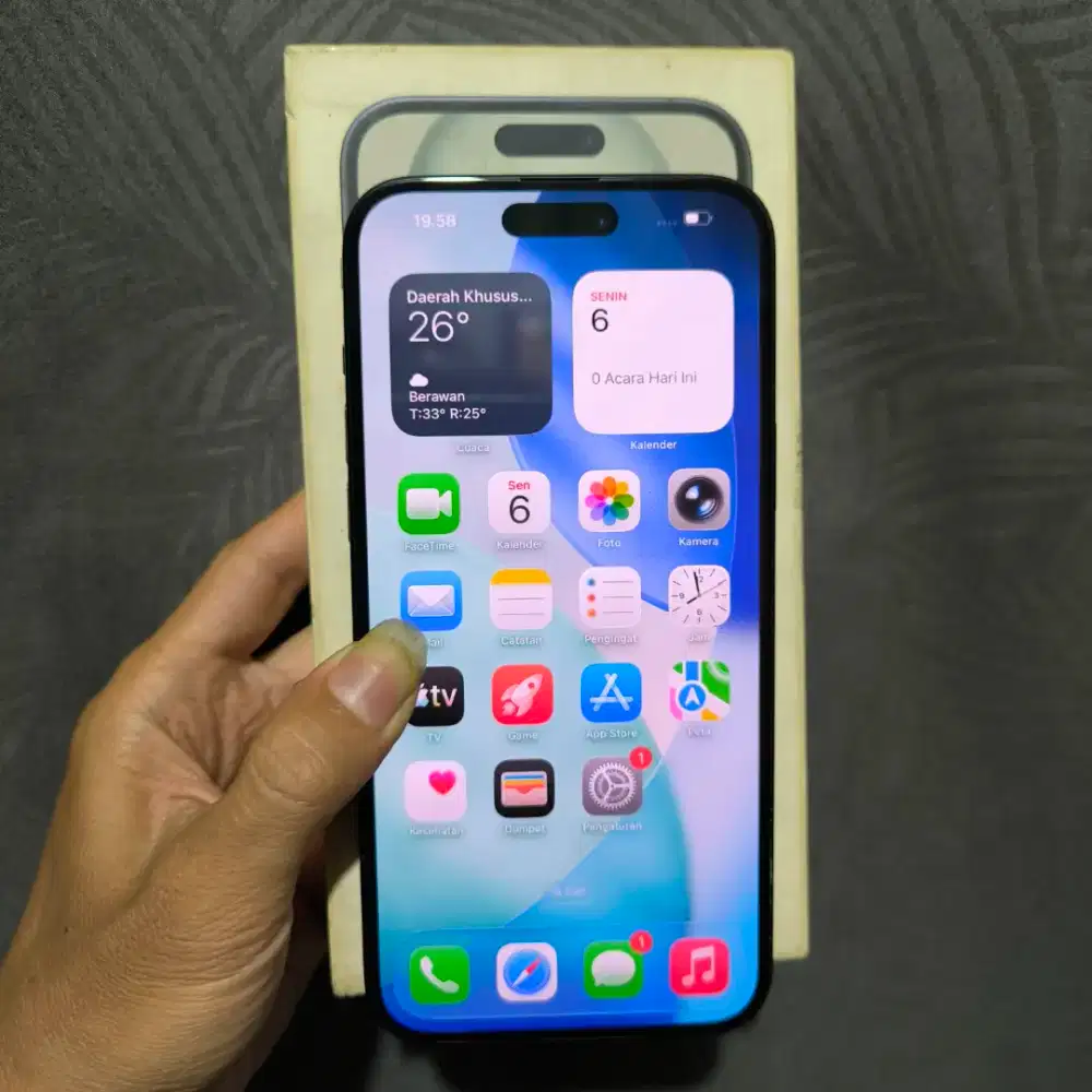 IPHONE 15 PLUS 128GB RESMI IBOX FULLSET