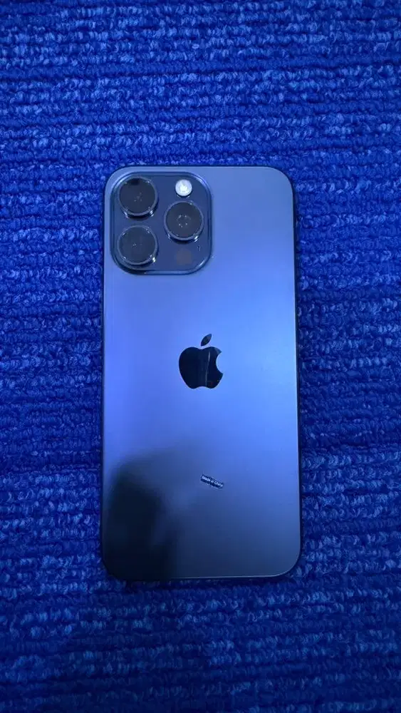 iPhone 15 pro max 256 GB blue titanium ex ibox pemakaian pribadi