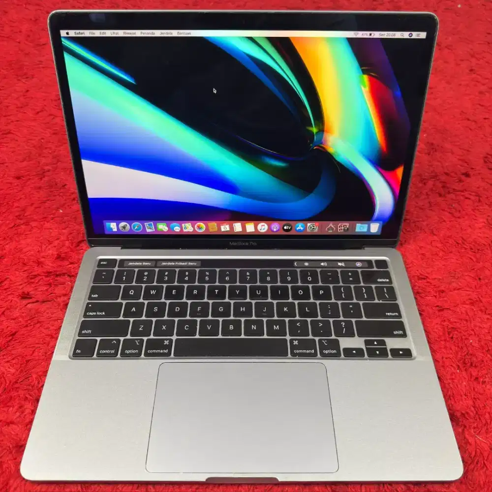 Macbook pro 2020 core i5 ram 16gb ssd 256gb siap pakai bisa cod
