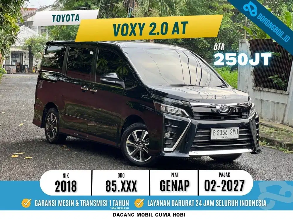 TERMURAH!!VOXY 2.0 AT 2018 HITAM FAVORIT