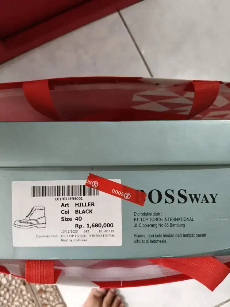 jual sepatu kulis asli ukuran 40