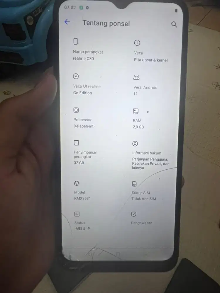 Realme c30 ram 2/32gb