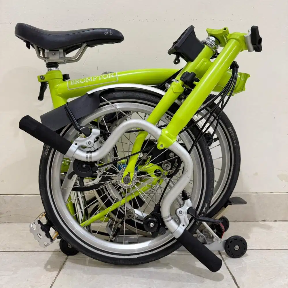 BROMPTON M6R LIME GREEN 2015 - ISTIMEWA