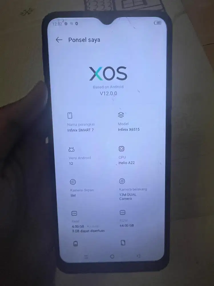 Infinix smart 7 ram 4/64gb