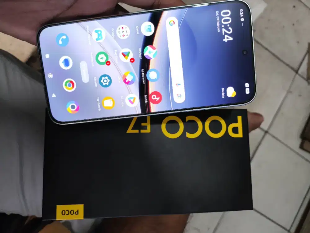 Poco F7 12/512 Full set Mulus like new Battre Health 98% CC 201