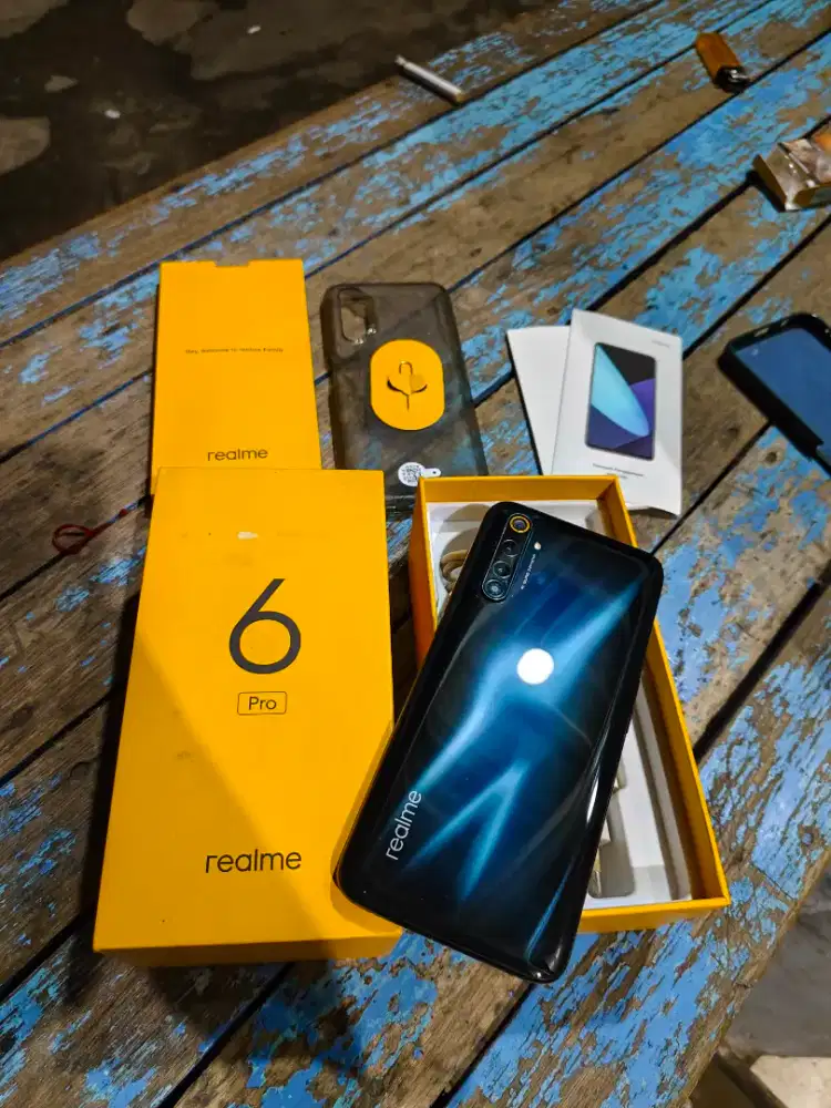 Realme 6 Pro 8/128 fullset ori nominus