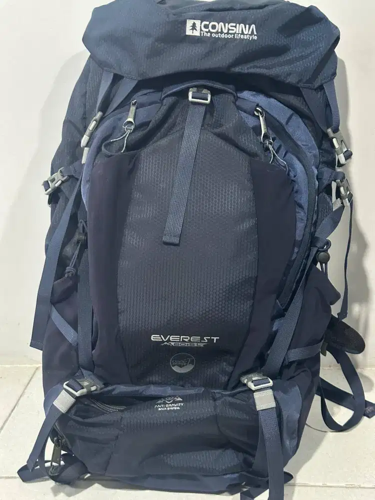 Tas Carrier Gunung Consina Everest 60+5L Expert Series - Anti Gravity