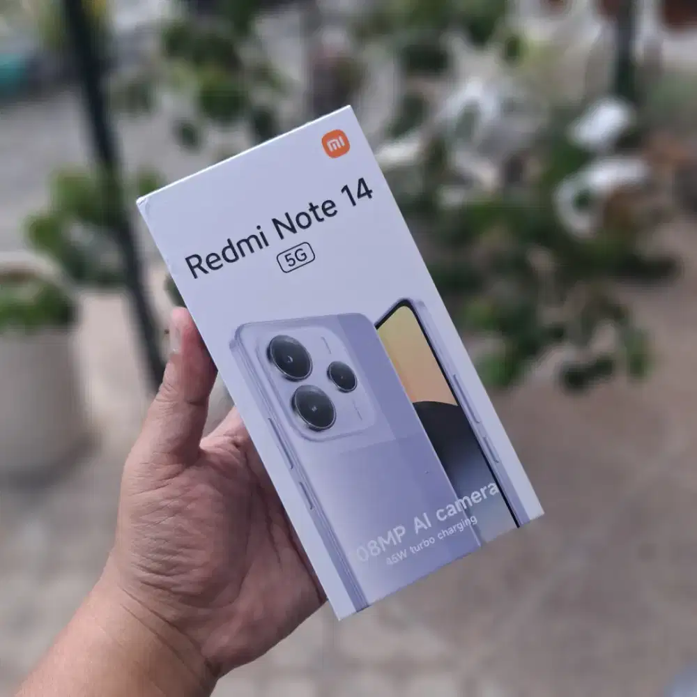 Redmi Note 14 5G 8/256GB - Baru Garansi Resmi