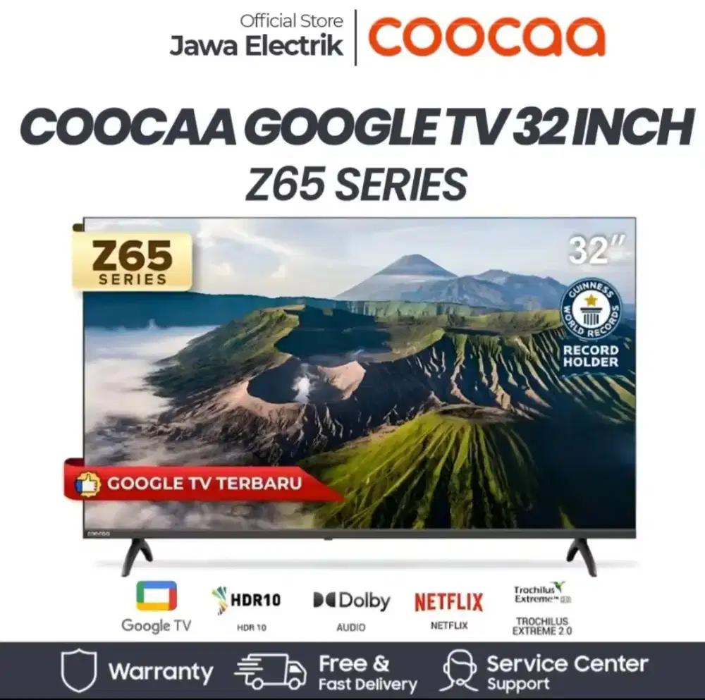 GOOGLE TV COOCAA Z65 SERIES 32INCH
