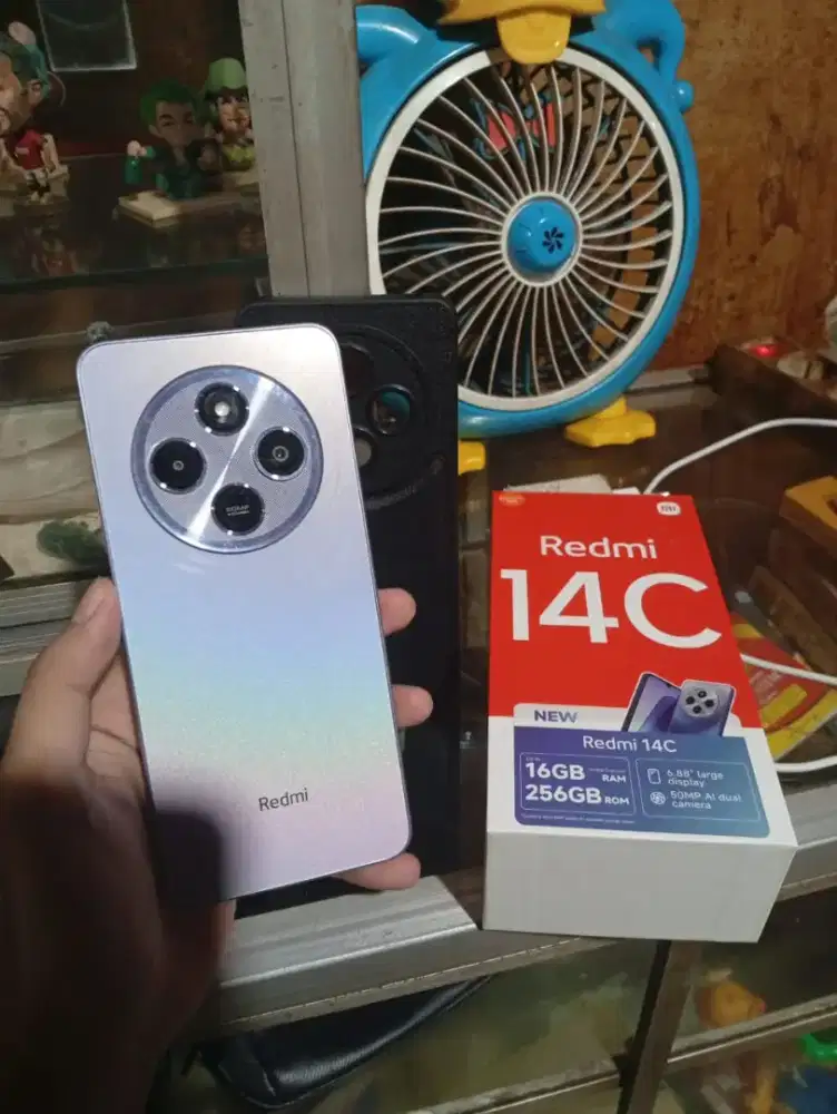 Redmi 14c ram 16gb(8+8) penyimpanan 256gb