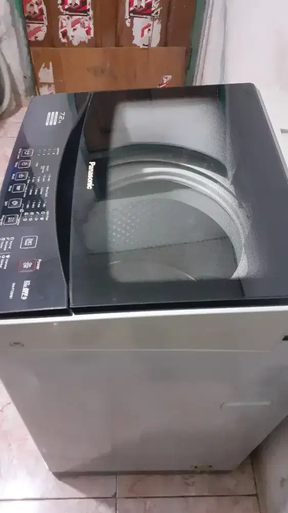 JUAL MSN CUCI 1 TABUNG (PANASONIC-7.5KG) SDH MANUAL SIAP PAKAI