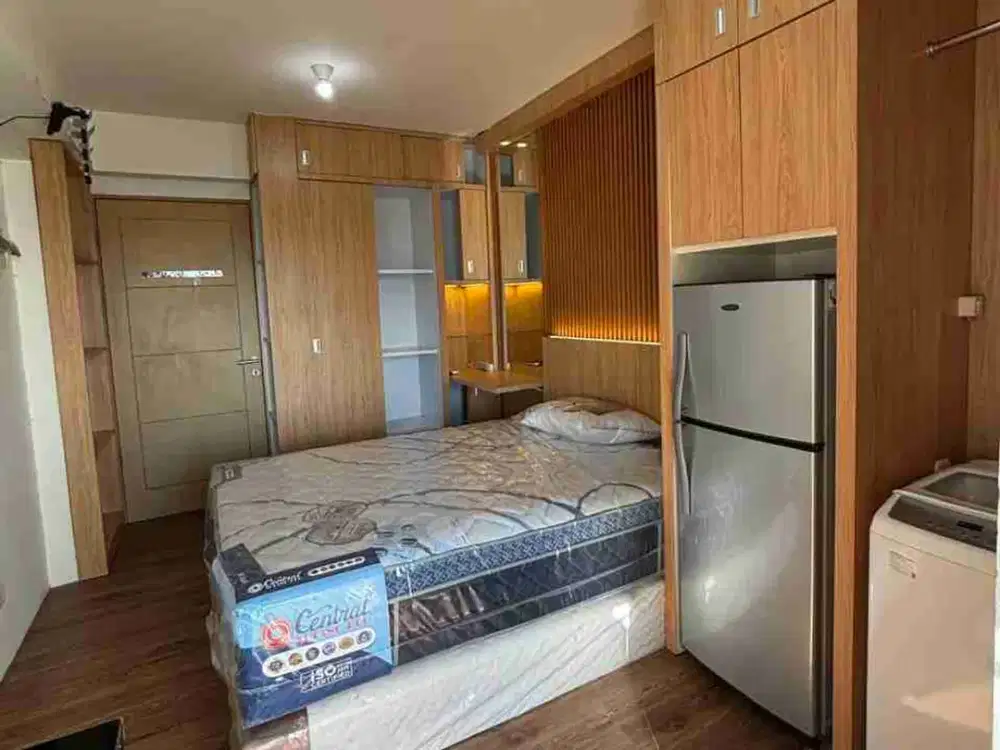 Educity Yale studio furnish baru mewah lantai rendah dekat ITS, WM, UNAIR C