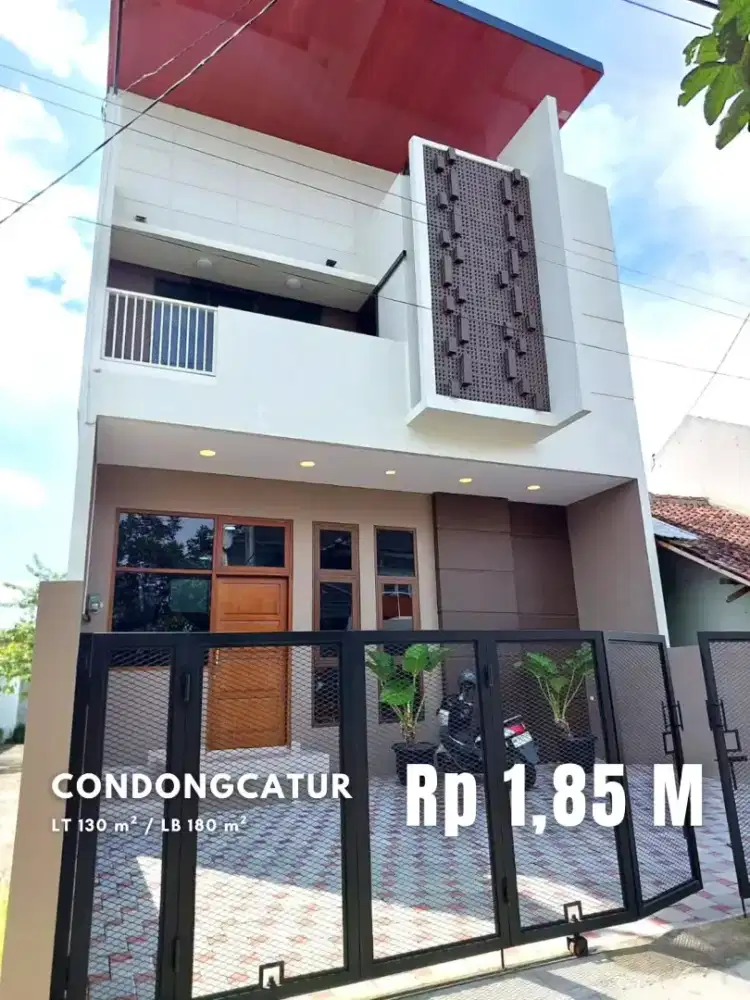 Dijual Rumah Baru dan Strategis di Condongcatur dekat Jalan Kaliurang