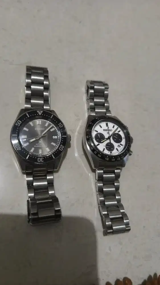 2 buah jam Tangan Seiko prospex