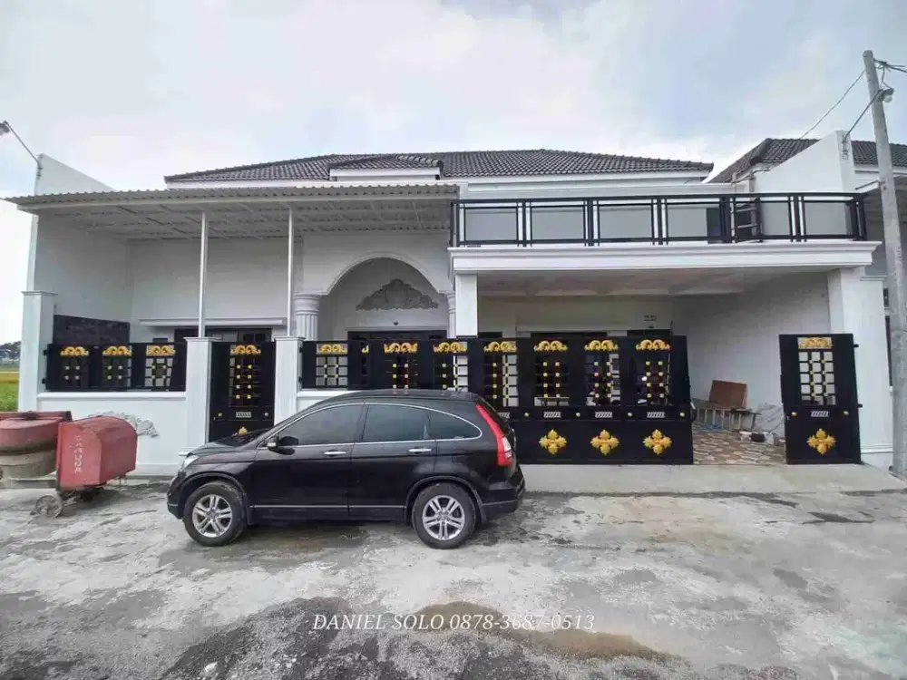 Dijual Rumah Gentan Pajang Solo Mewah Bangunan Baru