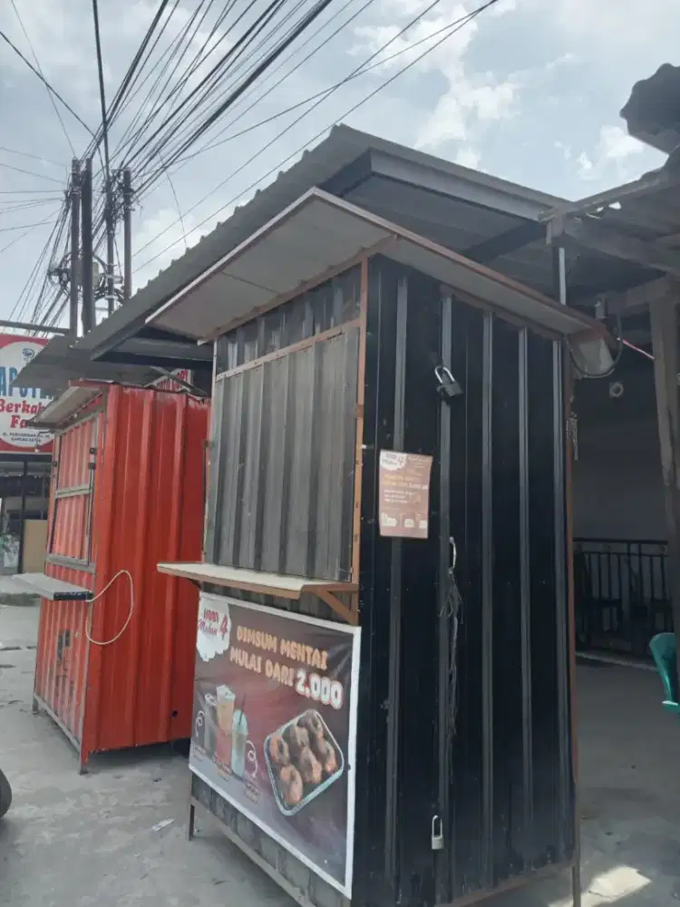 Kontainer 1.2 x 1 kondisi sngat baik