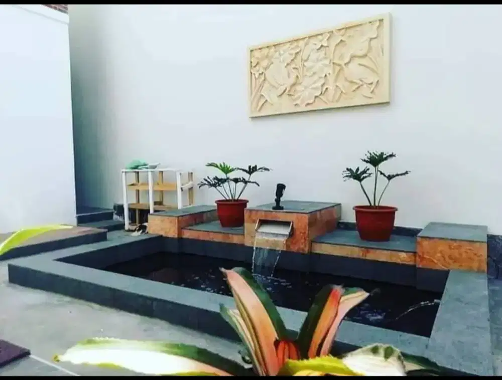 Jasa tukang kolam ikan koi